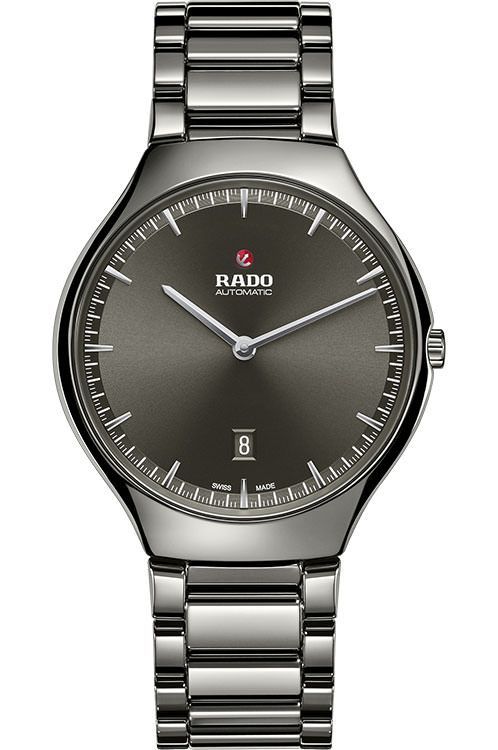 Rado True Thinline 39 mm Watch in Brown Dial