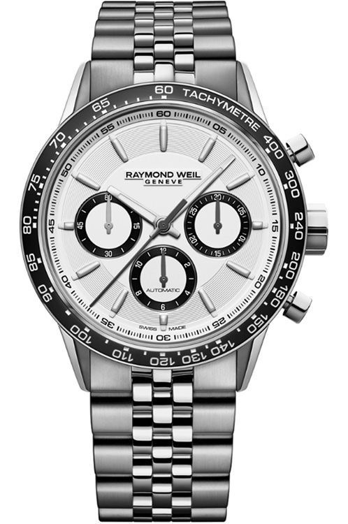 Raymond weil white on sale dial