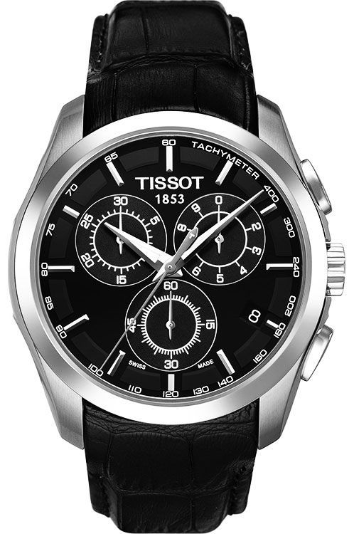 Tissot Carson Automatic 43 mm Watch in Black Dial