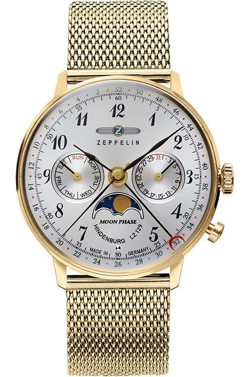 Zeppelin LZ 129 Hindenburg Mondphase Quartz Watch | 70361