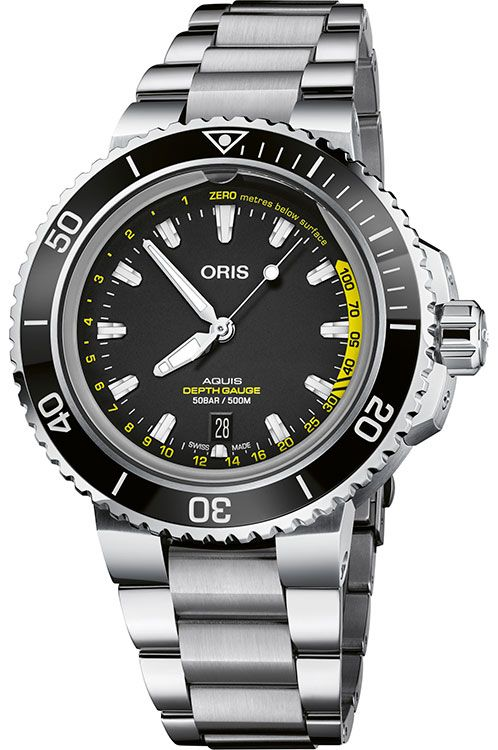 Oris Diving Aquis Depth Gauge