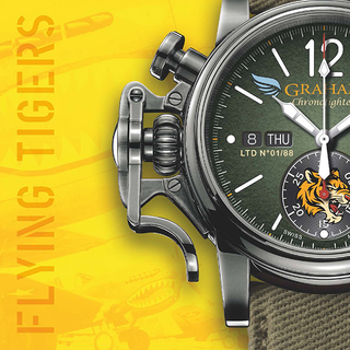 Take To The Skies With The Graham Chronofighter Vintage Aircraft Flying Tigers